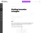 8.G Finding isosceles triangles