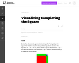 A-REI Visualizing Completion of the square