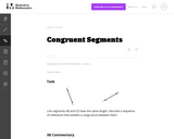 Congruent Segments