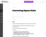 Converting Square Units