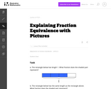 Explaining Fraction Equivalence With Pictures