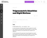 F-TF, G-CO, Trigonometric Identities and Rigid Motions