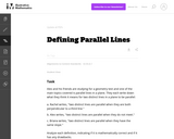 G-CO Defining Parallel Lines