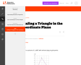 G-GPE Scaling a Triangle in the Coordinate Plane