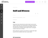 Golf and Divorce