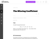 The Missing Coefficient