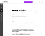 Puppy Weights