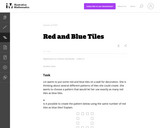 Red and Blue Tiles