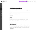 Running a Mile