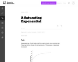 A Saturating Exponential