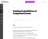 S-CP Finding Probabilities of Compound Events