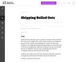 Shipping Rolled Oats