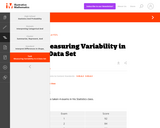 S-ID Measuring Variability in a Data Set