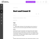Sort and Count II