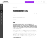 Summer Intern