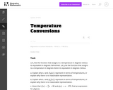 Temperature Conversions