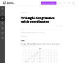 Triangle Congruence with Coordinates