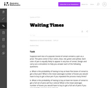 Waiting Times