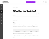 Who Has the Best Job?