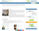 Efficiency of a Water Heating System