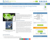 Renewable Energy Living Lab: Energy Priorities