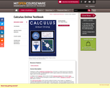 Calculus Online Textbook, Spring 2005