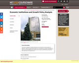 Economic Institutions and Growth Policy Analysis, Fall 2005