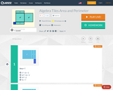 Quizizz:  Algebra Tiles Area and Perimeter