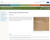Observing Constitution Day