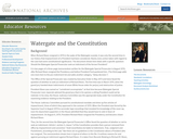 Constitutional Issues: Watergate and the Constitution