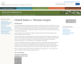 United States v. Thomas Cooper: A Violation of the Sedition Law