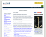 AnchorNC - North Carolina History Online Database