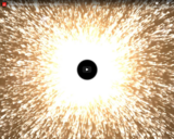 WSF - Hawking Radiation and Particle Pairs Near a Black Hole