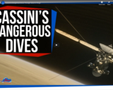 SciShow Space -Cassini's Dangerous Dives Through Saturn's Rings