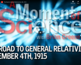 WSF - The Road to General Relativity Nov 4th, 1915