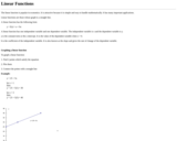 Linear Functions (Lesson)