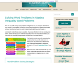 Solving Inequality Word Problems (LWP)