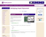 Multiplying Polynomials (Lesson)