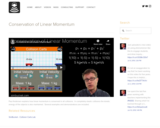 Linear Momentum Conservation