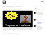 Q10 - The Temperature Coefficient