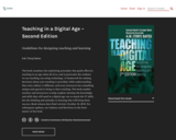 Teaching in a Digital Age "Second Edition“ Open Textbook