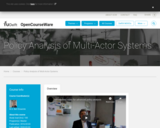 Policy Analysis of Multi-Actor Systems