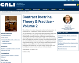 Contract Doctrine, Theory & Practice - Volume 2