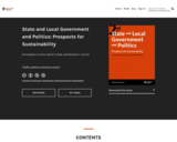 State and Local Government and Politics: Prospects for Sustainability (2nd Ed.)