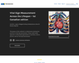 Vital Sign Measurement Across the Lifespan- 1st Canadian edition