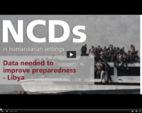 NCDs in Humanitarian Settings (9/14) - Data needed to improve preparedness - Libya