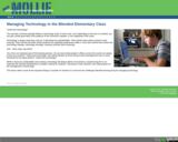 Managing Technology in the Blended Elementary Class