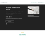 Technical and Business Writing