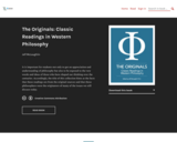 The Originals: Classic Readings in Western Philosophy