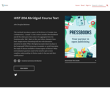 HIST 204 Abridged Course Text